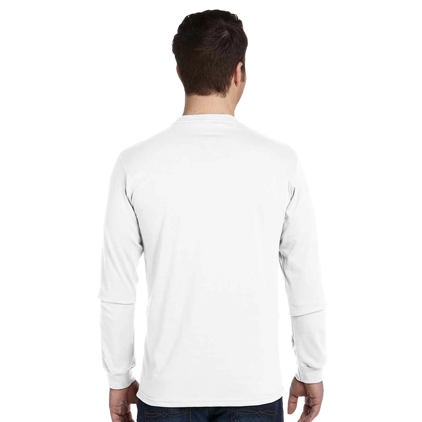 ORGANIC CLASSIC LONG - SLEEVE T - SHIRT | WHITE - Casualiving Wear